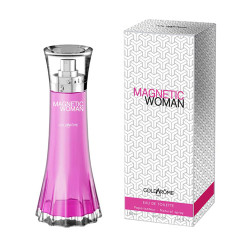 Eau de toilette goldarome 100 ml magnetic woman - GF001