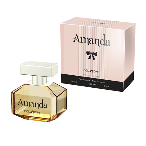EAU DE TOILETTE GOLDAROME 100 ML AMANDA