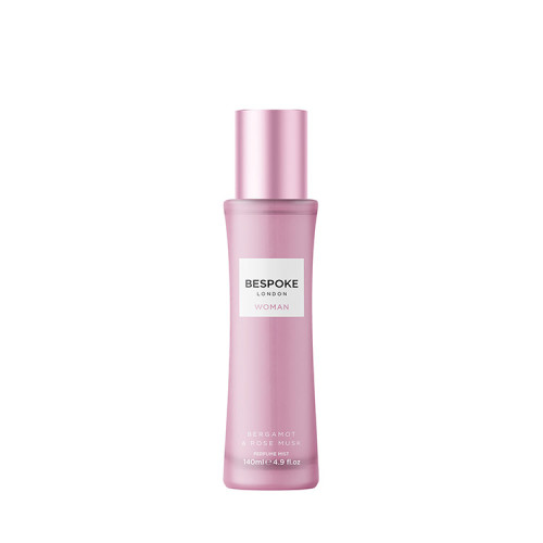 PERFUME MIST 140ML - BESPOKE WOMAN - BERGAMOT & ROSE MUSK PERFUME MIST 140ML - BESPOKE WOMAN - BERGAMOT & ROSE MUSK